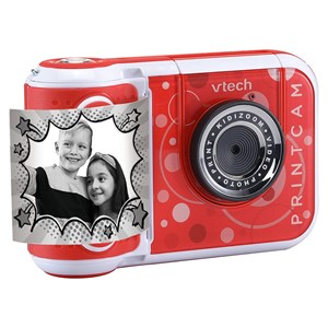 دوربین هوشمند کودک Vtech سری Print Cam قرمز مدل VTech - KidiZoom Print Cam - Red_اسباب بازی دیجیتال و هوشمند